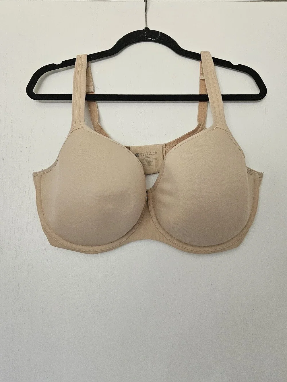 Essential Bodywear Nude Smooth Underwire Full Coverage T-Shirt Bra 40G